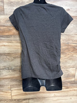 Crazy Dog Maternity Lil' Pumpkin Shirt Grey sz Large