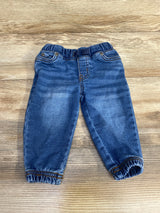 Carter's Drawstring Jogger Jeans Blue sz 9m