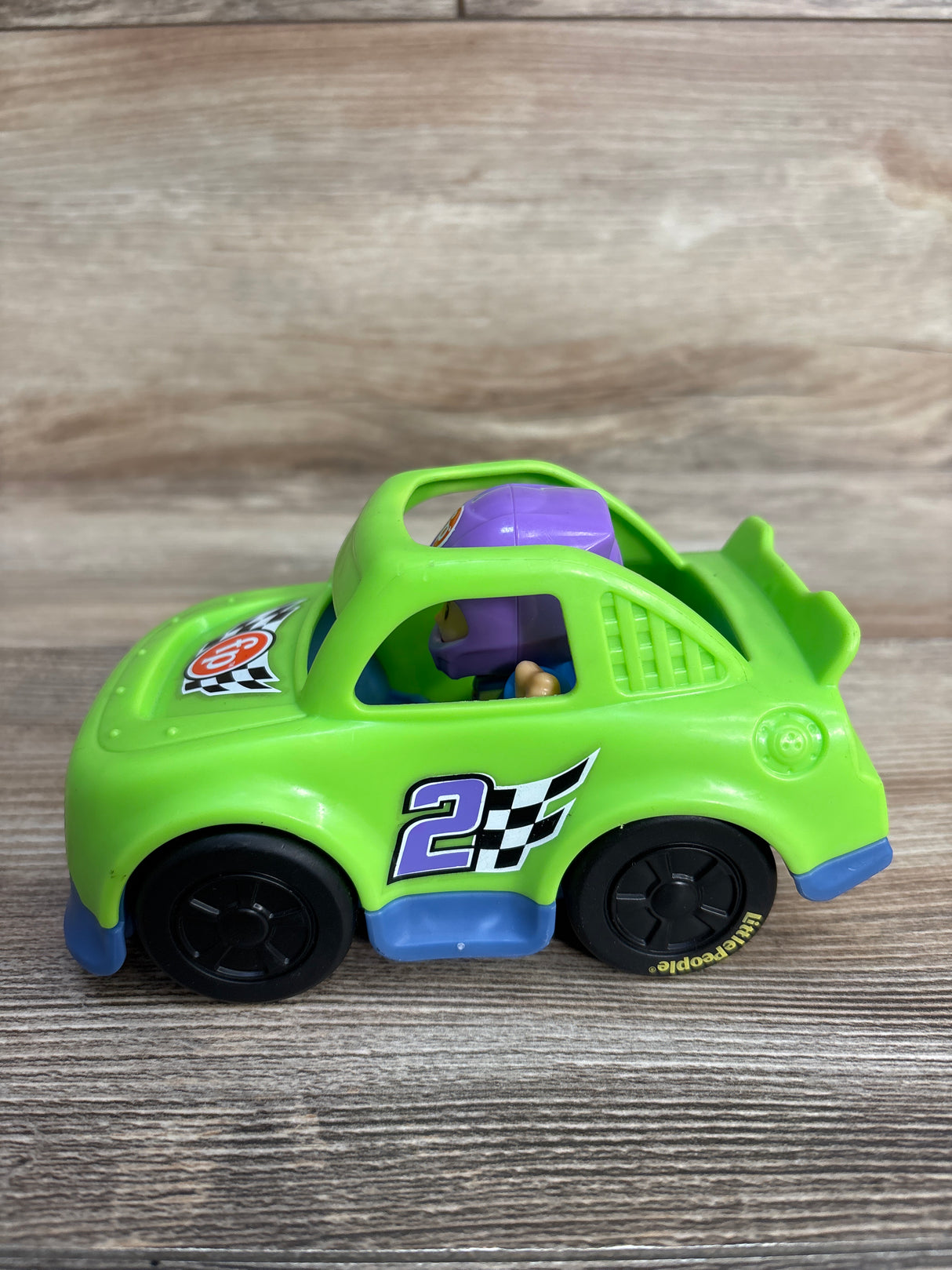 Fisher-Price Little People Race Car, Green