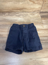 OshKosh Twill Flat Front Shorts Navy sz 2T