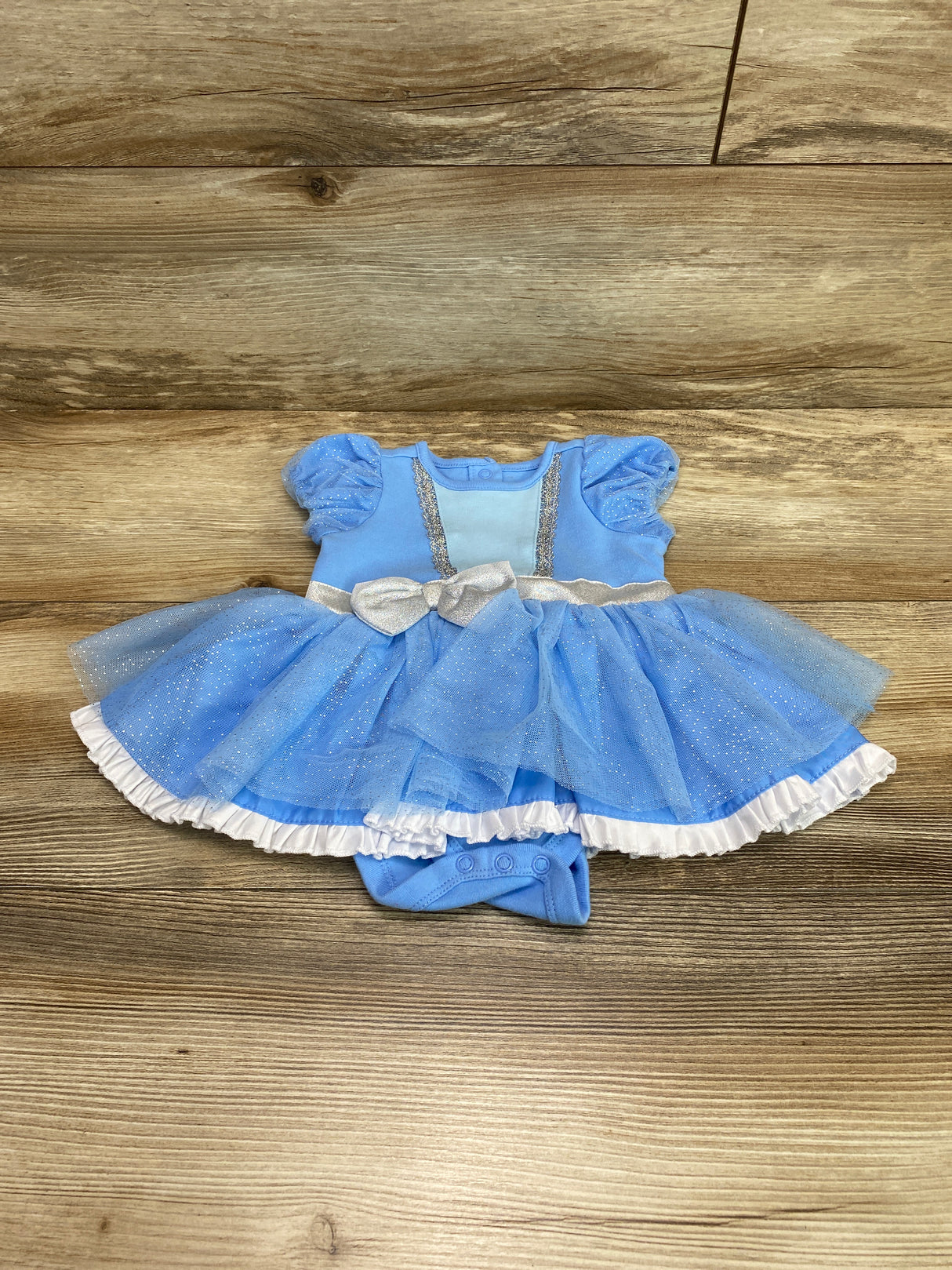 Disney Store Cinderella Costume Bodysuit Blue sz 3-6m