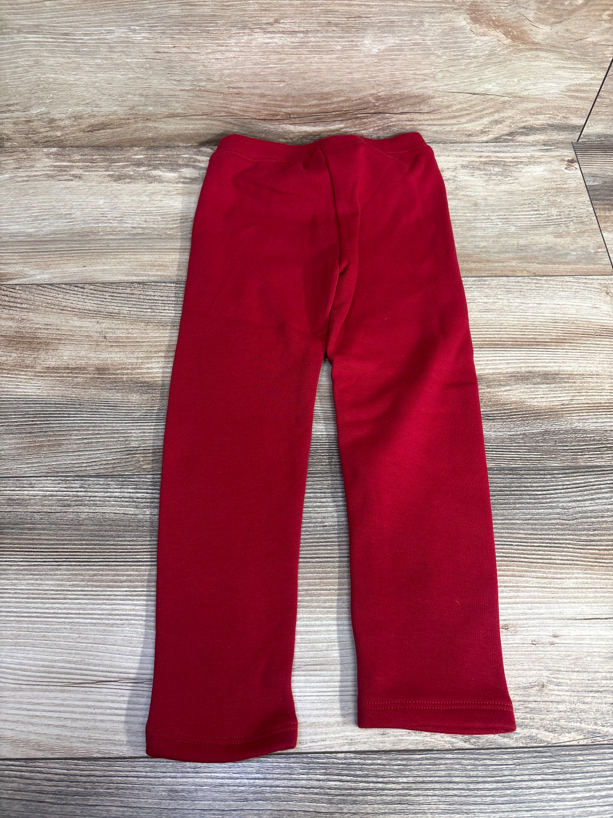 NEW Baby Gap Red Cozy Lined Leggings sz 4T