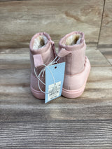 NEW Cat & Jack Sophia Fur-Lined Winter Boots Pink sz 9c