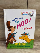 Dr. Seuss Mr. Brown Can Moo! Can You? Hardcover Book