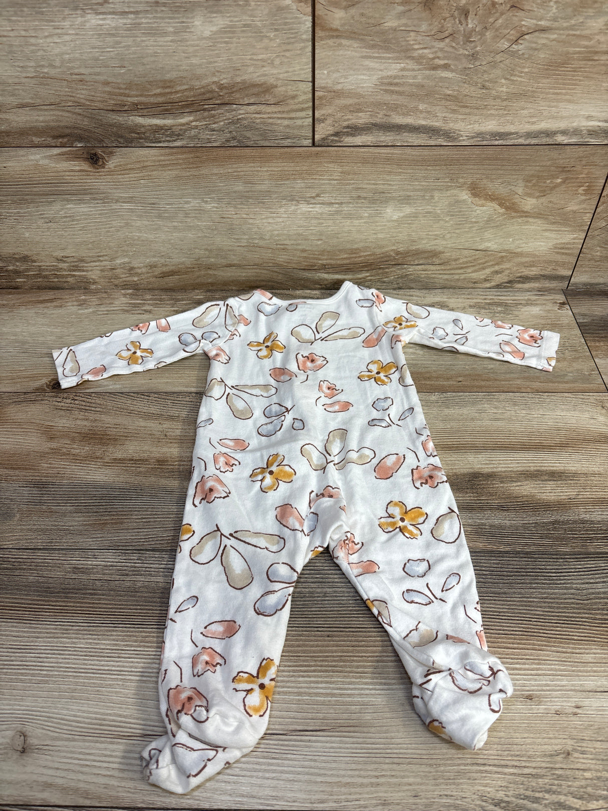 Just One You Floral Sleeper White sz 6m