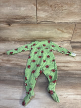 Old Navy Football Sleeper Green sz 6-9m