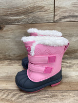 NEW Cat & Jack Denver Winter Boots Pink/Grey Sz 5c