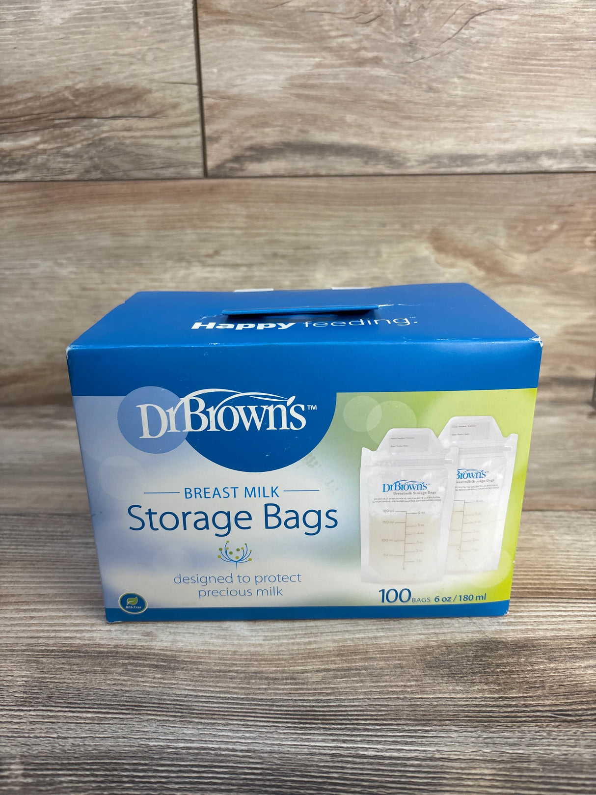 NEW Dr. Brown's Breastmilk Storage Bags 100ct 6oz