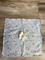 Cupcakes & Cashmere 3pc Floral Heart Sweatshirt & Pants Set Teal sz 6-9m