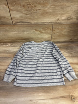 Carter's Long Sleeve Shirt Grey sz 4T