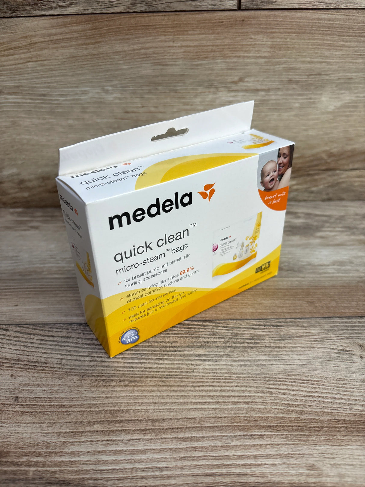 NEW Medela Quick Clean Micro-Steam Bags 5ct - Me n Mommy To Be