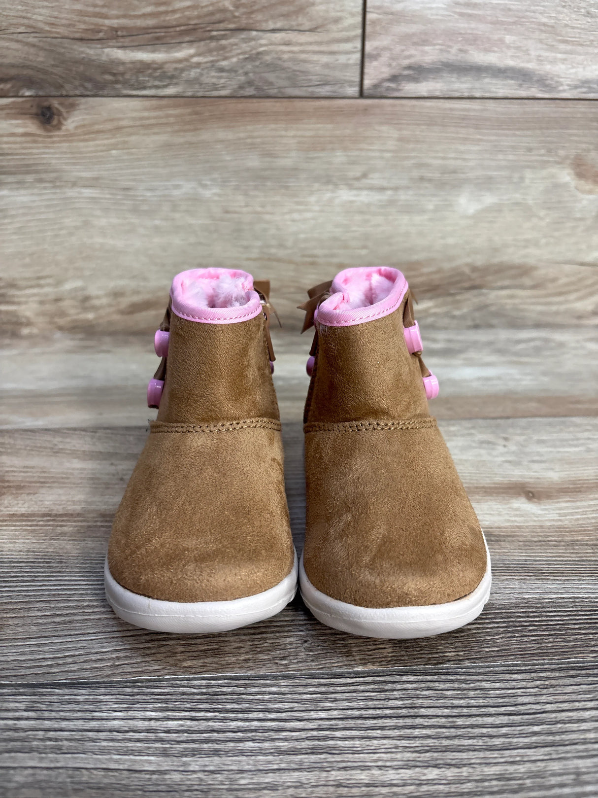 Skechers Go Walk Joy Lovely Laces Winter Boots, Chestnut sz 7c