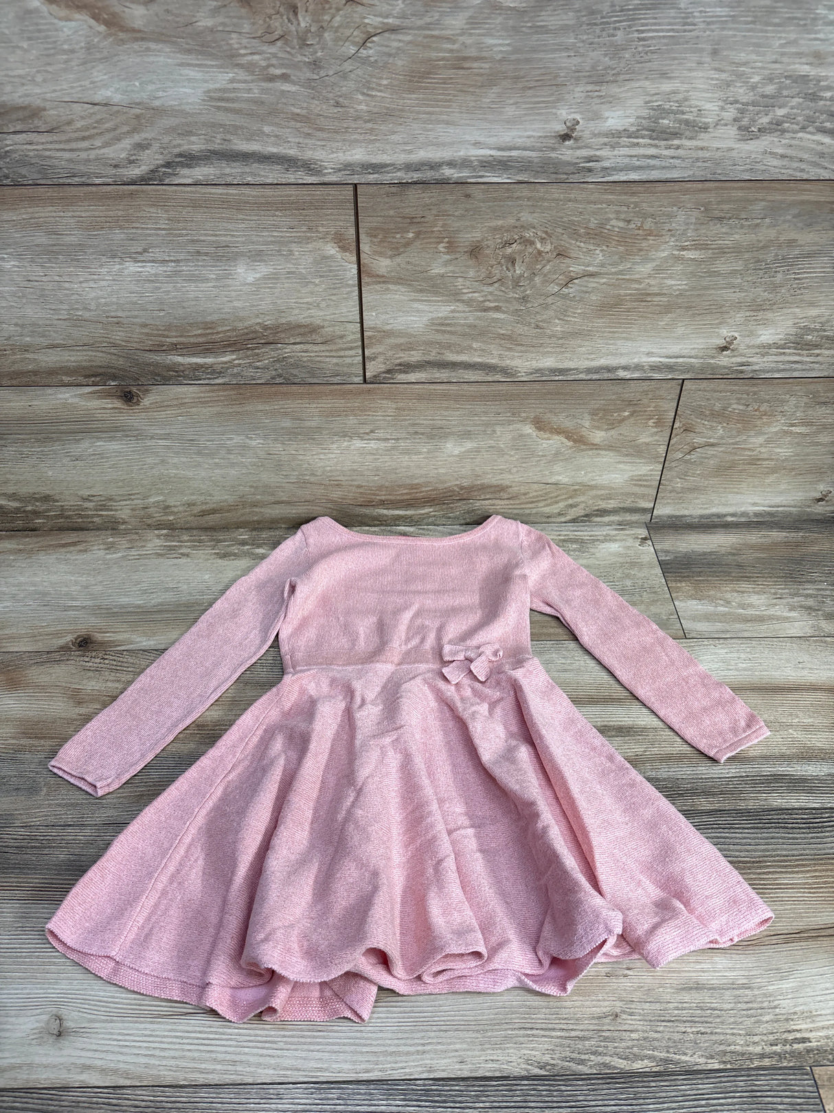 Lilly Pulitzer Metallic Long Sleeve Dress Pink sz 4-5T