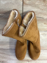 NEW Cat & Jack Natalia Tall Shearling Style Boots Brown sz 5Y