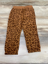 NEW Okie Dokie Brown Leopard Print Jogger Pant sz 18m