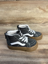 Vans Sk8-Hi Zip Sneakers Grey sz 4c