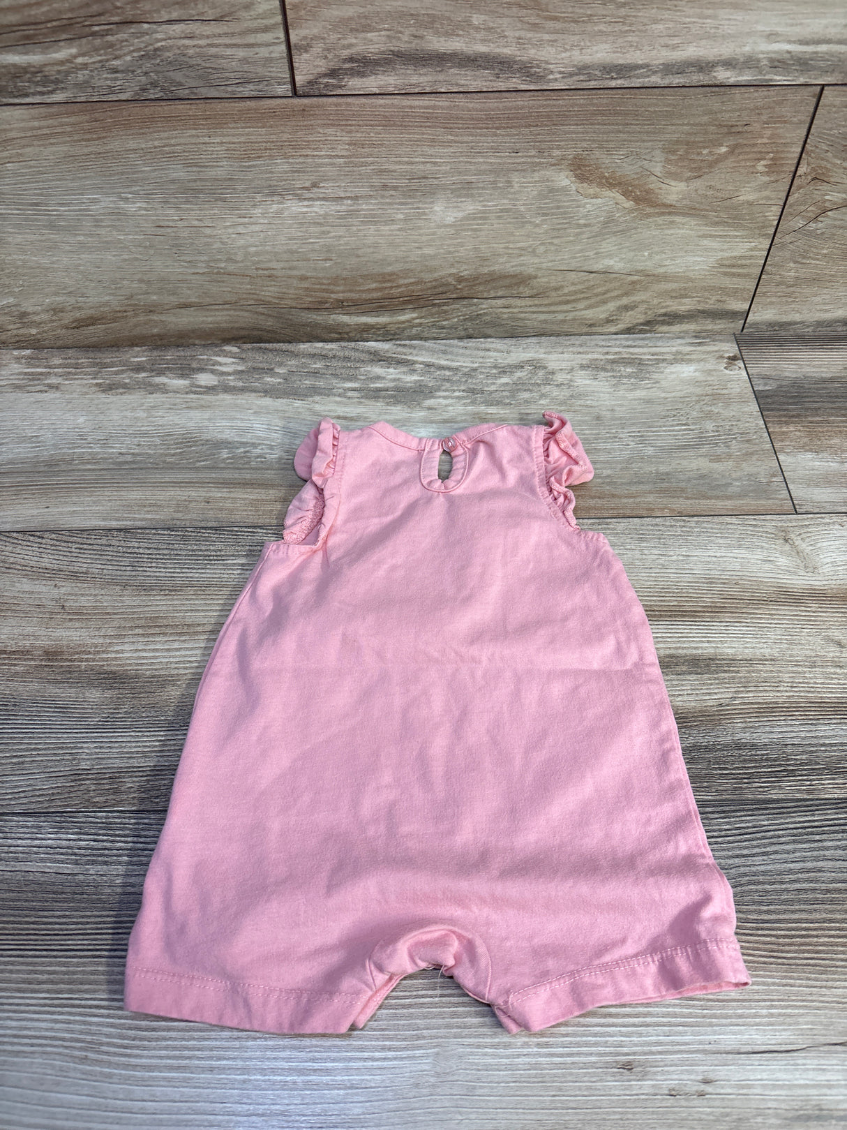 Chick Pea Shortie Romper Pink sz 6-9m