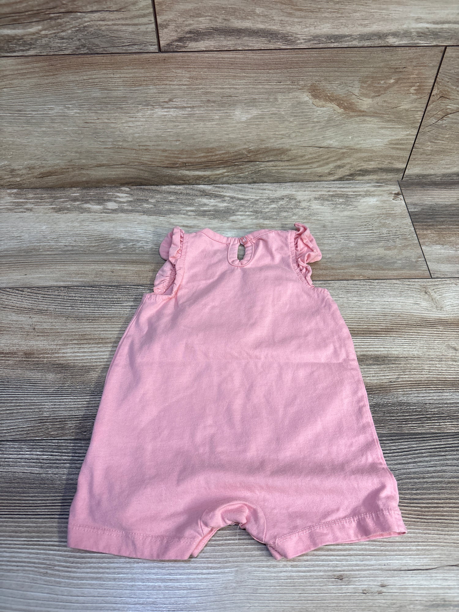 Chick Pea Shortie Romper Pink sz 6-9m