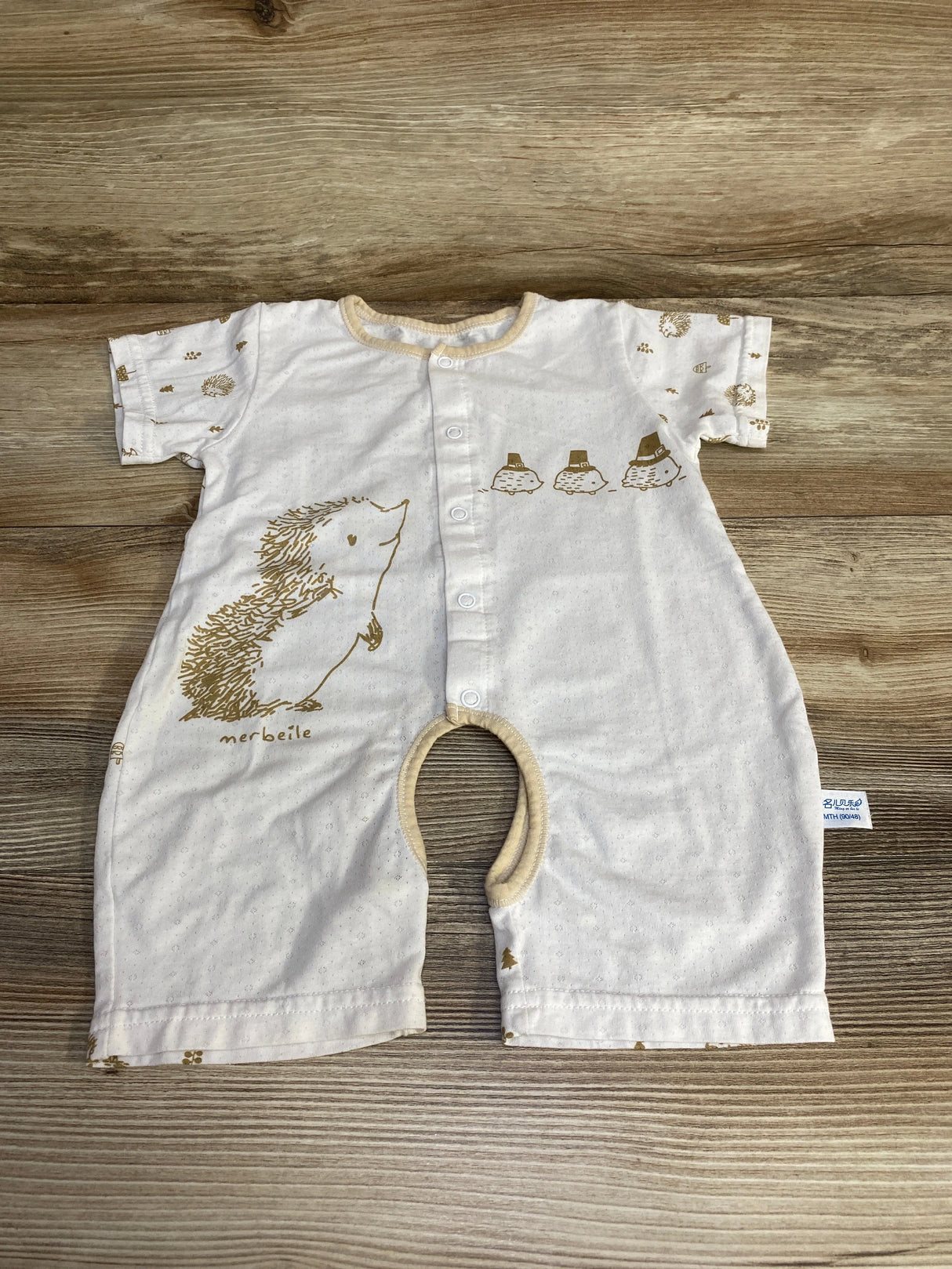 Mebl Romper White sz 24m