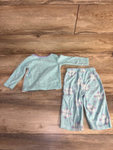 Disney Frozen 2pc Elsa & Anna Pajama Set Blue sz 18m