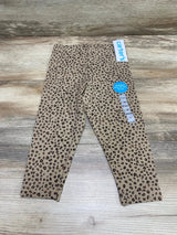 NEW Carter's Leopard Print Leggings Brown sz 24m