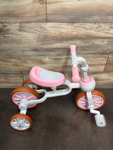 KORIMEFA 3-in-1 Kids Tricycle, Pink