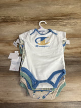 NEW Champion's 5pk Bodysuit Set Sage sz 9m