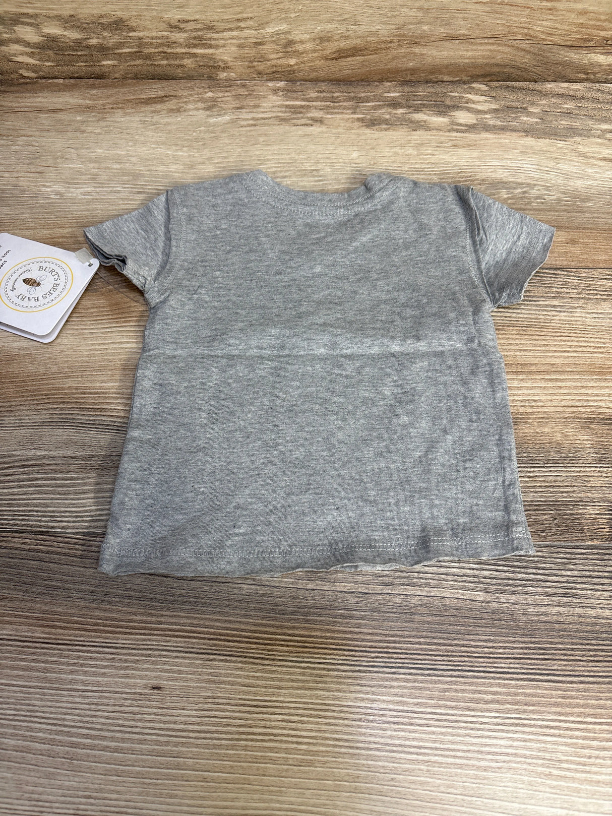 NEW Burt's Bees Baby Shirt Grey sz 6m - Me n Mommy To Be