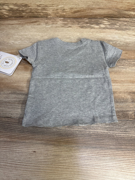 NEW Burt's Bees Baby Shirt Grey sz 6m - Me n Mommy To Be