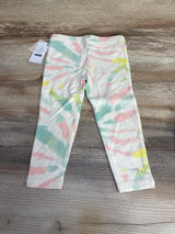 NEW Grayson Mini Tie-Dye Leggings Cream sz 2T