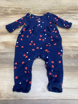 Carter's Heart Print Coverall Navy sz 9m