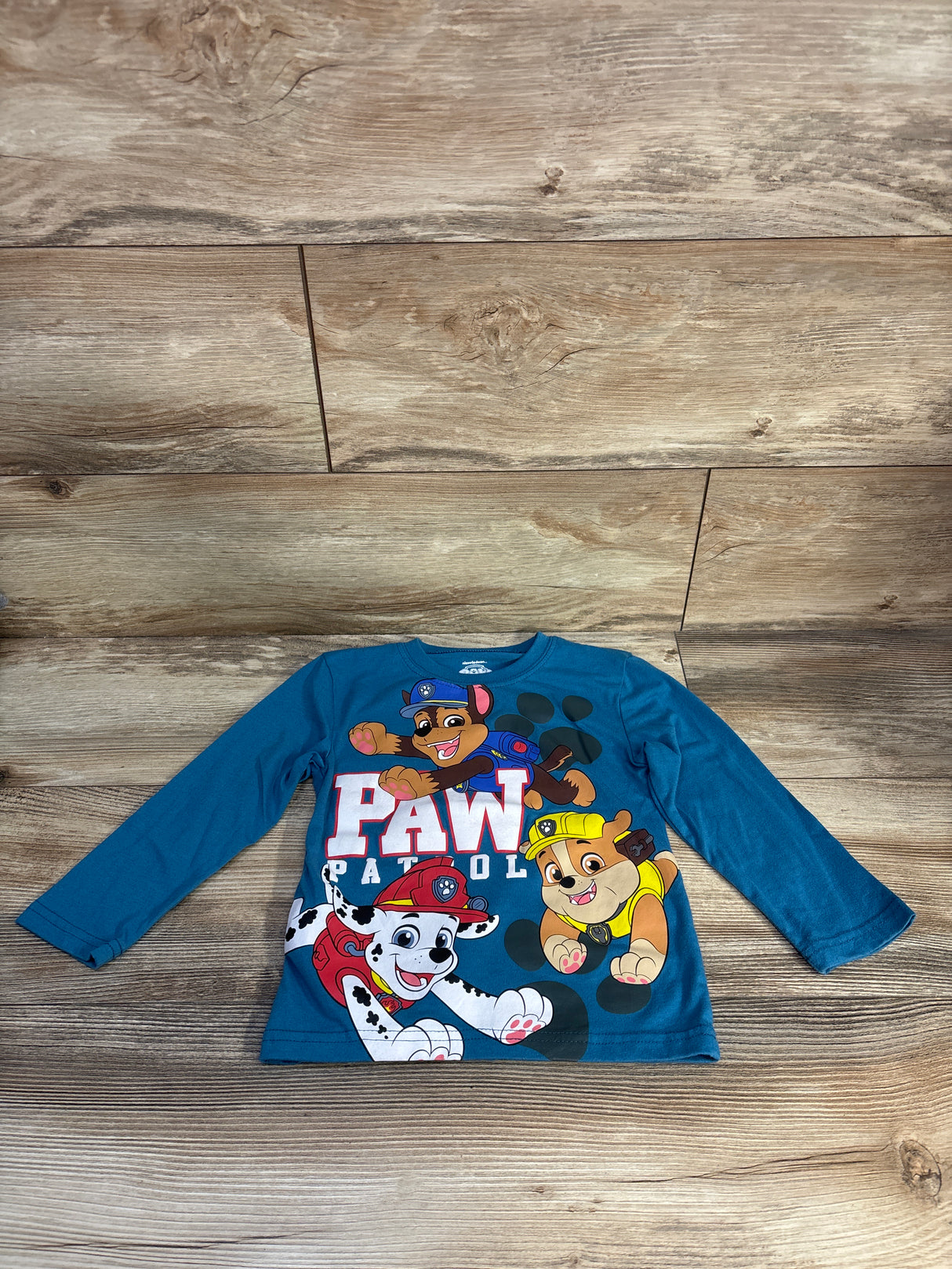 Nickelodeon PAW Patrol Shirt Blue sz 3T
