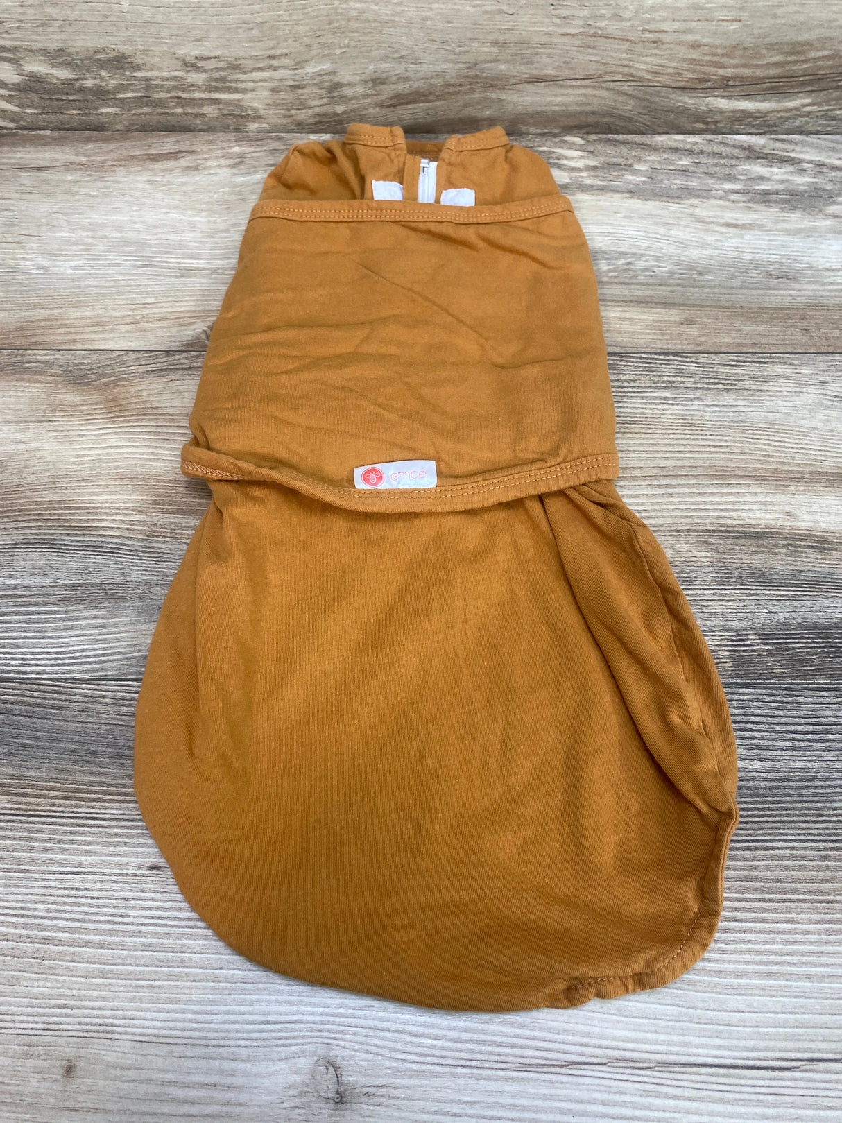 Embe 2-Way Swaddle Sack Brown sz 0-3m (6-14lbs)