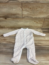 Ralph Lauren Floral Snap Sleeper White sz 6m