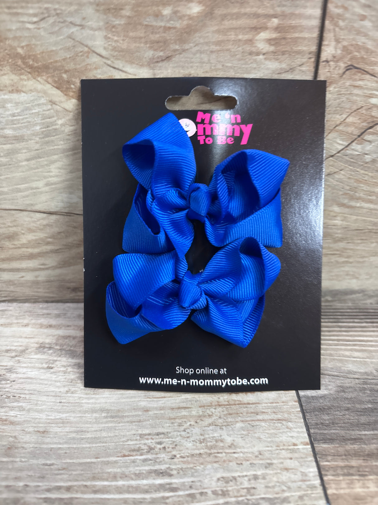 NEW Hair Bows 2pk Blue
