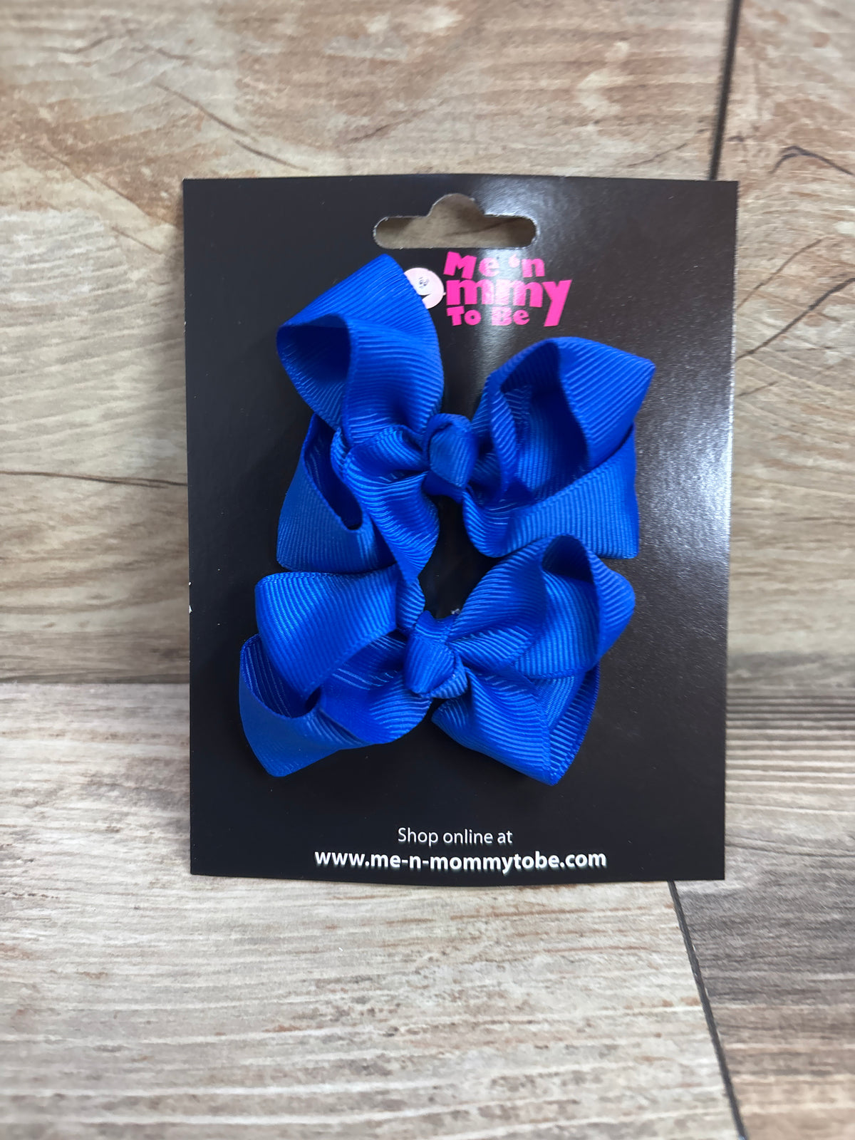 NEW Hair Bows 2pk Blue