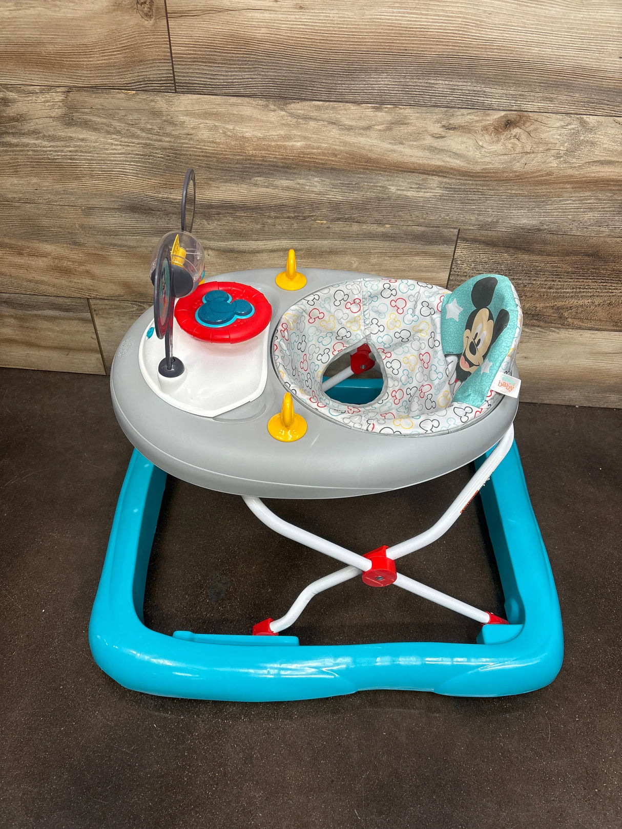 Bright Starts Mickey Mouse Original Bestie 2-in-1 Activity Walker