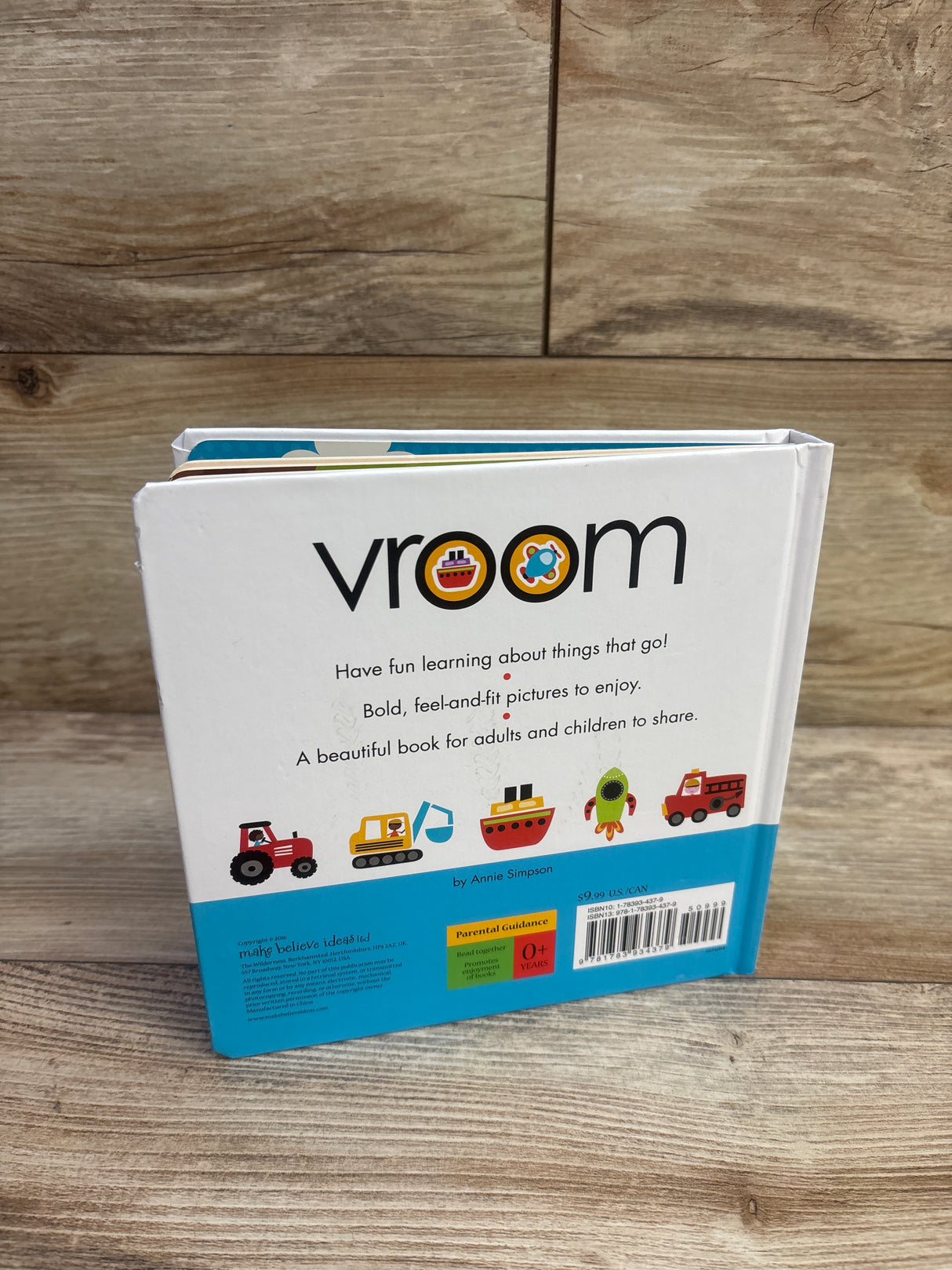 Vroom Things That Go - A Fit-and-Feel Board Book
