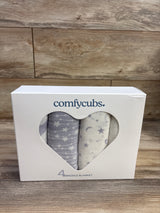 NEW ComfyCubs 4pk Muslin Swaddle Blankets