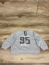 NEW Oshkosh Pullover Sweatshirt Grey sz 2T
