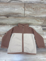 Oshkosh Sherpa Full-Zip Jacket Brown sz 4T