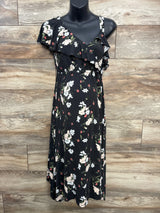 Ingrid & Isabel Floral Dress Black sz Medium - Me n Mommy To Be