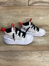 Chuck Taylor All Star Ultra Easy-On Mid TD 'White University Red' Sneakers sz 8c