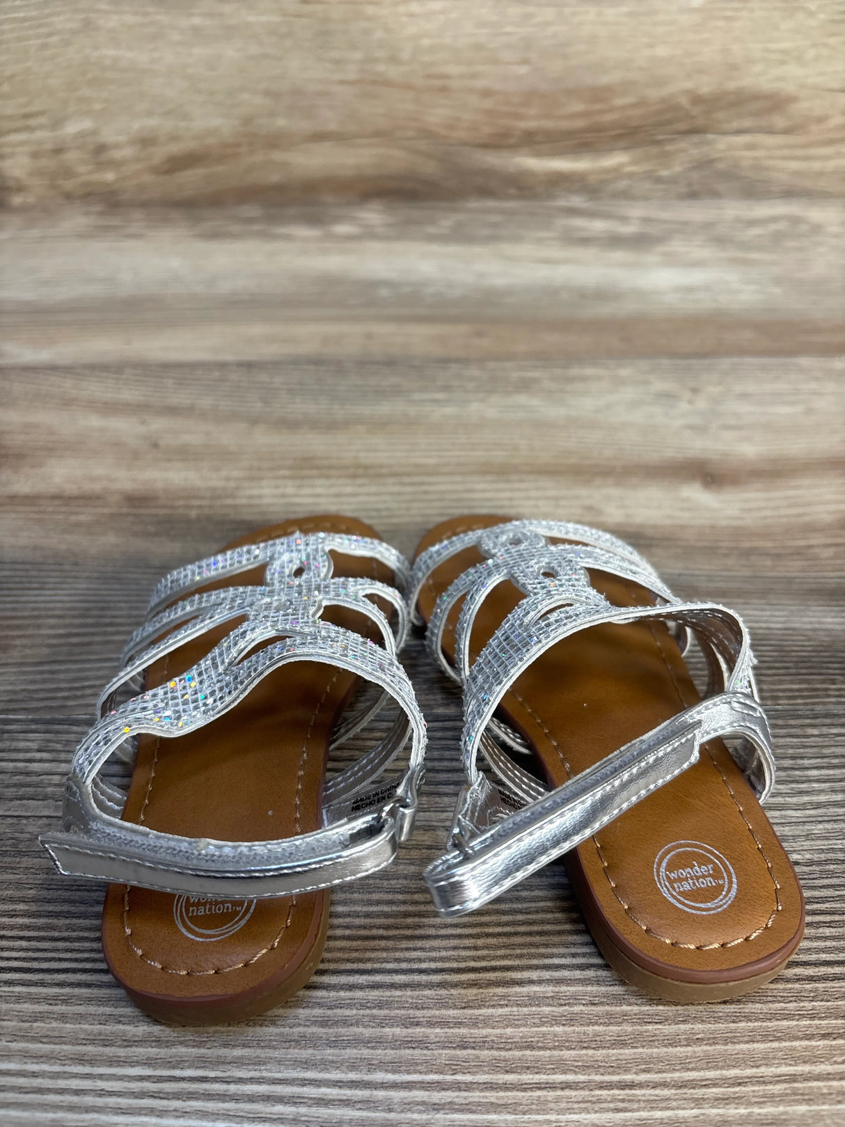 Wonder Nation Rhinestone Sandals sz 7c