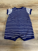 Carter's Striped Shortie Navy sz 3m