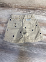 Ralph Lauren Embroidered Twill Shorts Khaki sz 2T - Me n Mommy To Be