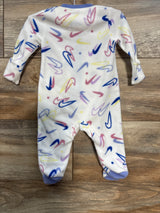 Nike Logo Blanket Sleeper White sz 3m