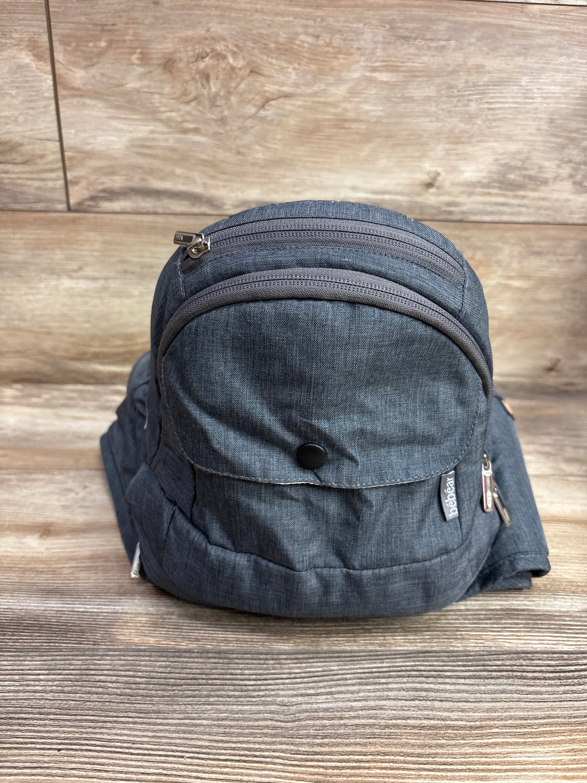 Bebear Hip Seat Carrier, Grey (up to 33lbs)