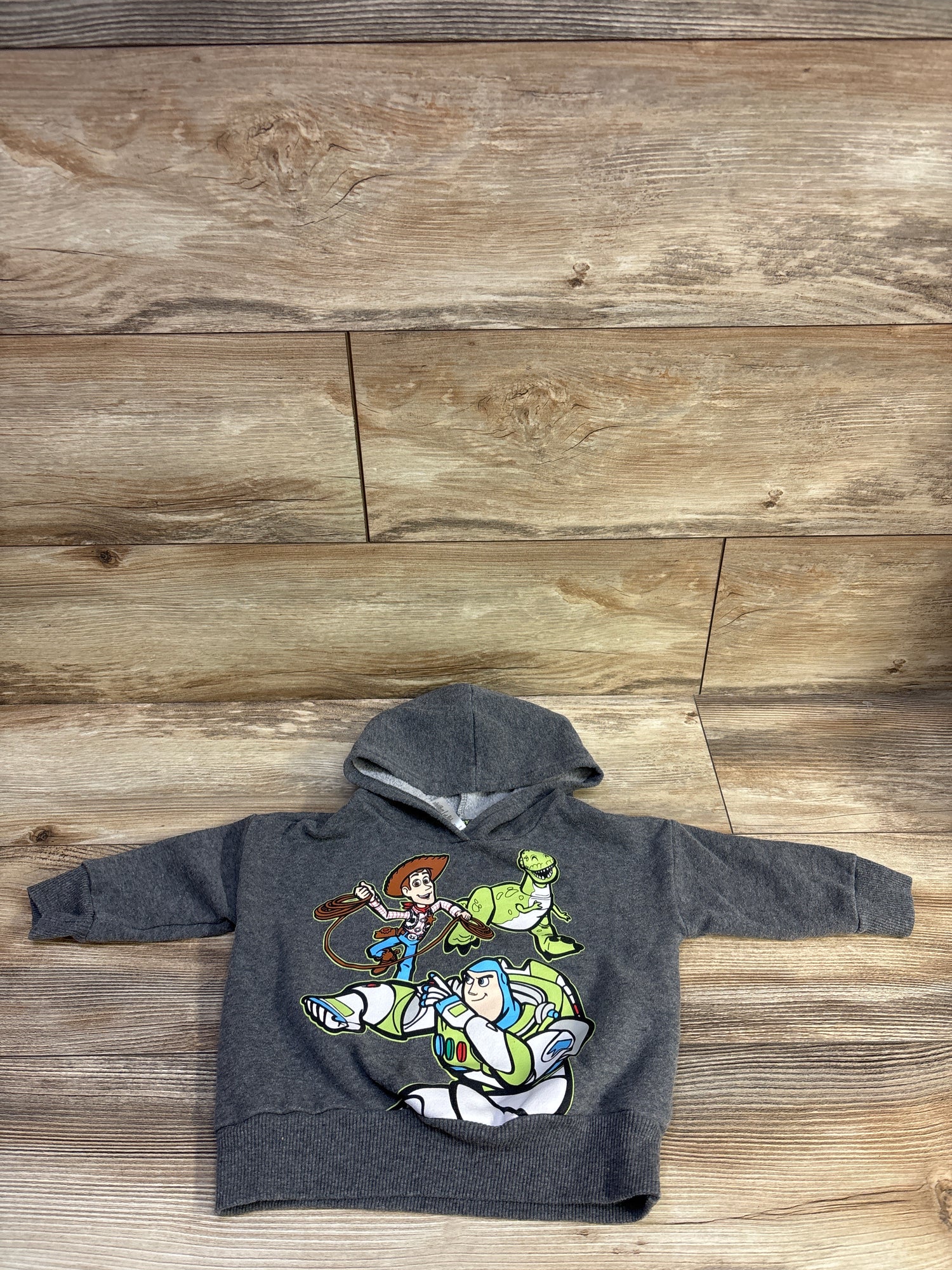 Disney Pixar Toy Story Pullover Hoodie Grey sz 18m