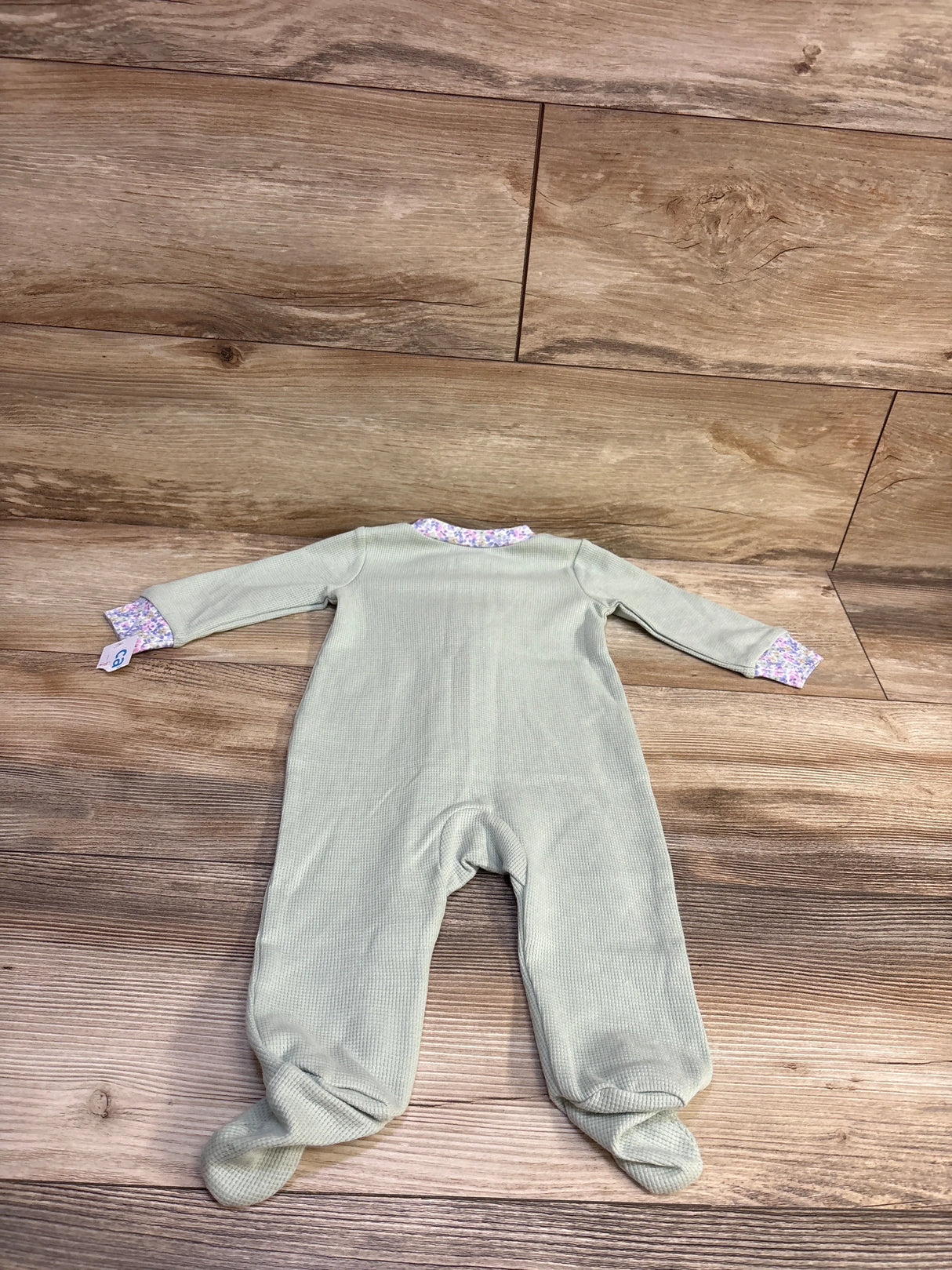 NEW Just One You Waffle Knit Sleeper Green sz 6m